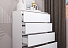 Комод Мори МК 800.4, Белый. Фото 3