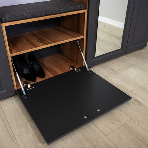 Тумба «Лацио Сканди» 60, Вотан/Сканди графит. Фото 6