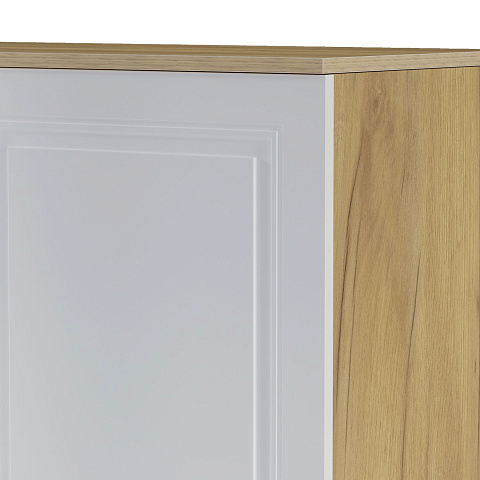 Шкаф Вега Сапфир 2дв, белый глянец. Фото 6