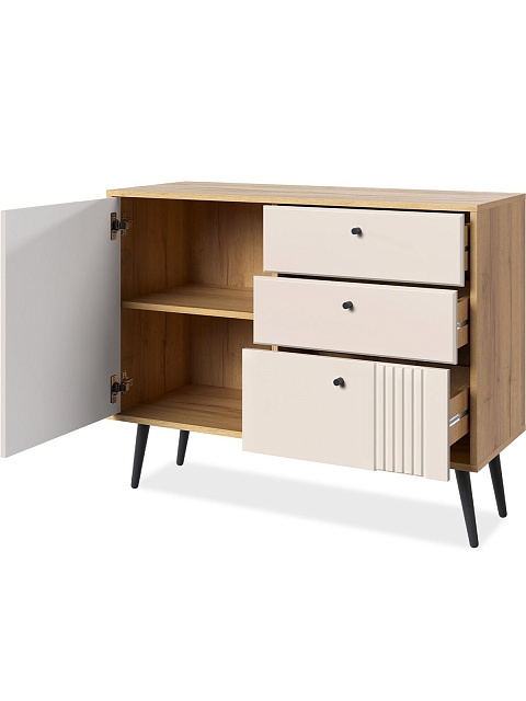 Комод Вега Саксония 105, миндаль. Фото 3