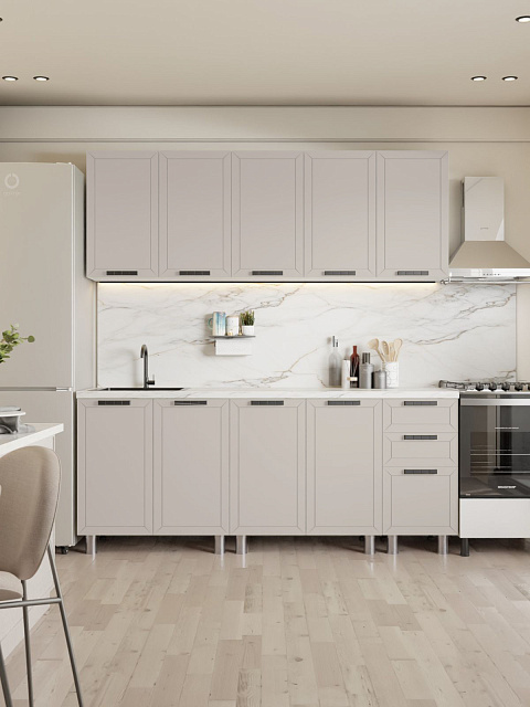 Кухонный гарнитур «Лилия» 2,0м, кашемир. Фото 1