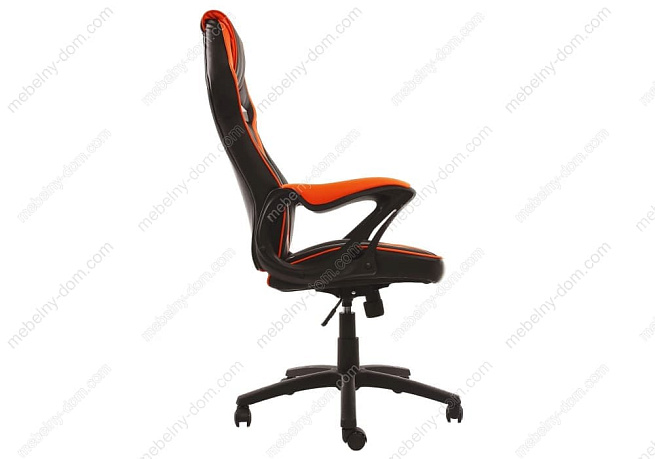 Офисное кресло Monza черное / оранжевое. Фото 5