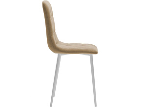 Комплект стульев «Чили» 2шт, бренди 04, каркас белый от магазина Мебельный дом