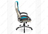 Офисное кресло Roketas голубое. Фото 3