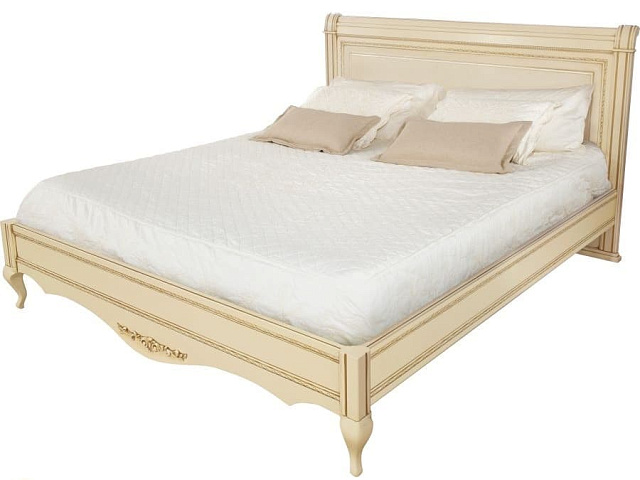 Кровать Неаполь 160 T-536, ваниль. Фото 1