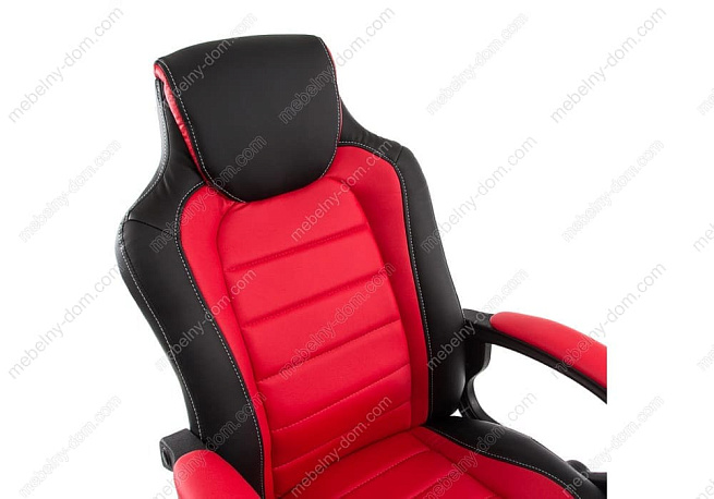 Офисное кресло Kadis темно-красное / черное. Фото 5