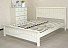 Кровать с матрасом «I-3655» 140x200, белая. Фото 3