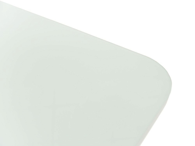 Стол «Тайбэй» стекло OPTI белое, каркас белый. Фото 4