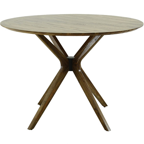 Стол «Вегас» D110, светлый дуб/патина. Фото 2