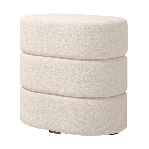 Пуф «Богуслава» М13, бежевый. Фото 1