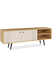 Тумба Вега Саксония ТВ150 с нишами, миндаль от магазина Мебельный дом