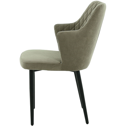 Стул «Курт», велюр Бренди мансун, каркас черный. Фото 4