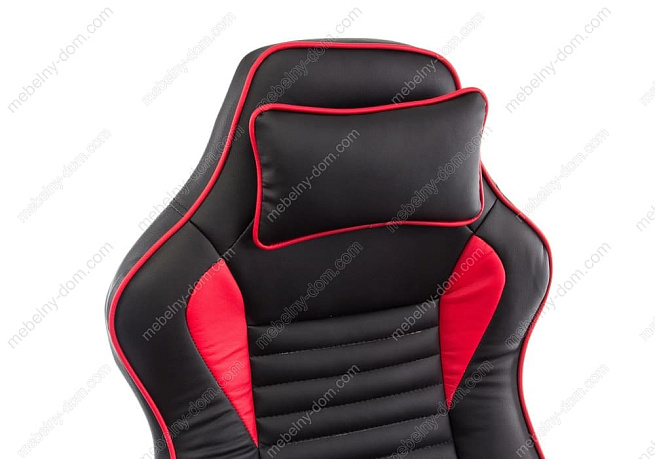 Офисное кресло Leon красное / черное. Фото 4