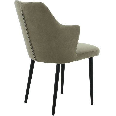 Стул «Курт», велюр Бренди мансун, каркас черный. Фото 5