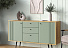 Комод Вега Саксония 150, серо-зеленый. Фото 5