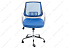 Компьютерное кресло Ergoplus белое / голубое. Фото 2