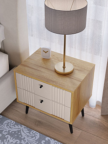 Тумба Вега Саксония, миндаль от магазина Мебельный дом