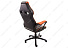 Офисное кресло Monza черное / оранжевое. Фото 3