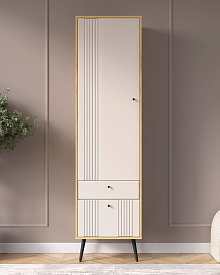 Шкаф Вега Саксония 54, миндаль от магазина Мебельный дом