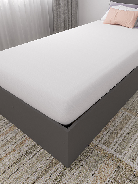 Кровать Мори КРМ 900.1, Графит. Фото 3