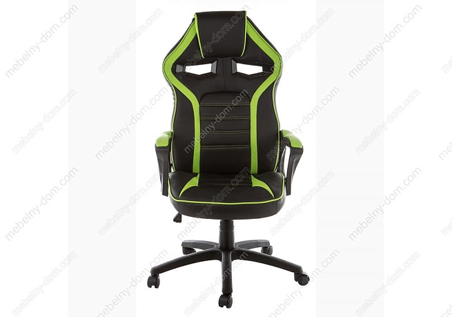 Компьютерное кресло Monza черное / зеленое. Фото 1