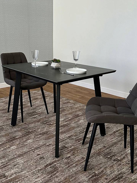 Стол Граф 100, Черный. Фото 2