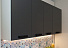 Кухонный гарнитур «Ника» Нео 2,4м с вытяжкой, Антрацит/Белый. Фото 4