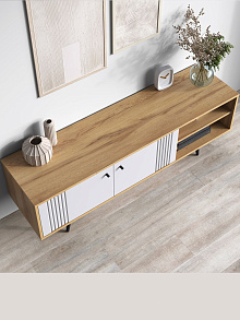 Тумба Вега Саксония ТВ150 с нишами, белый матовый от магазина Мебельный дом