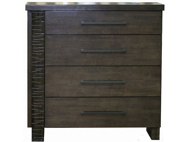 Комод высокий «Роберта» 3955-4CD Dark Wenger. Фото 1