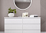 Комод Мори МК 1380.6, Белый. Фото 1
