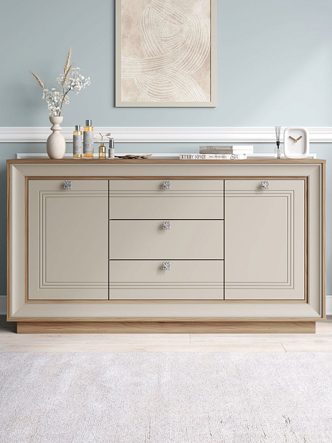 Комод «Прато» 154, вяз/газания матовый. Фото 6