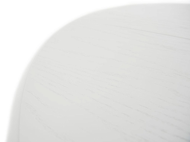 Обеденная группа (Стол Фабрицио-1 D100 и 4 стула Бурбон), эмаль белая. Фото 8