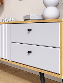 Тумба Вега Саксония ТВ150, белый матовый от магазина Мебельный дом