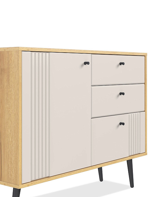 Комод Вега Саксония 105, миндаль. Фото 4