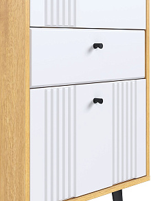 Шкаф Вега Саксония 54, белый матовый от магазина Мебельный дом