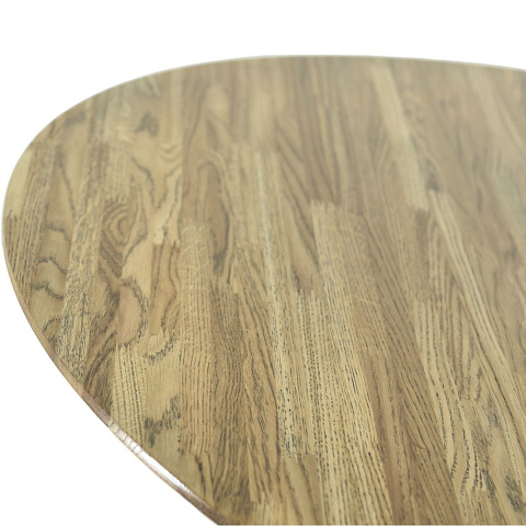 Стол «Вегас» D110, светлый дуб/патина. Фото 4