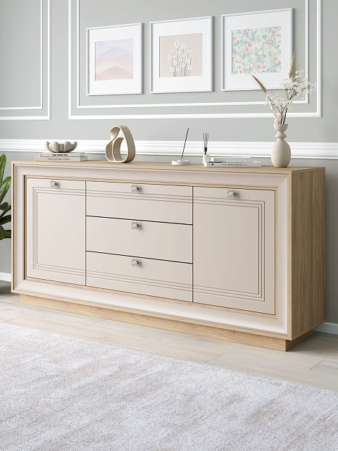 Комод «Прато» 180, вяз/газания матовый. Фото 4