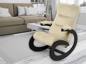 Кресло-качалка «Экси», венге, Verona Vanilla от магазина Мебельный дом