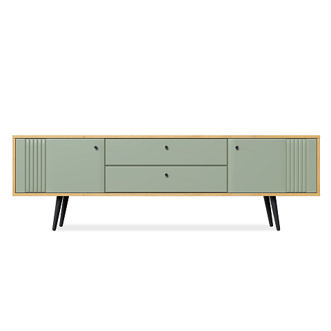 Тумба Вега Саксония ТВ170, серо-зеленый. Фото 2