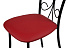 Обеденная группа (Стол Филд и 2 стула Неаполь), Экотек красный. Фото 6