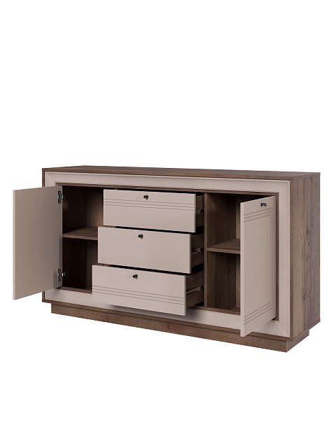 Комод «Прато» 154, таксония шоколад/кофе с молоком. Фото 3