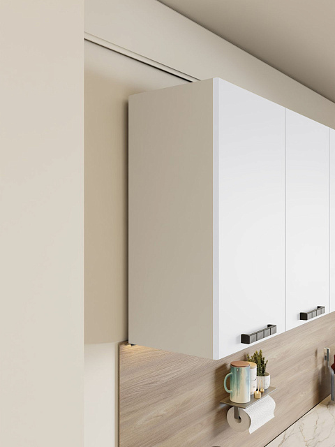 Кухонный гарнитур «Лаванда» 2,0м, белый. Фото 5