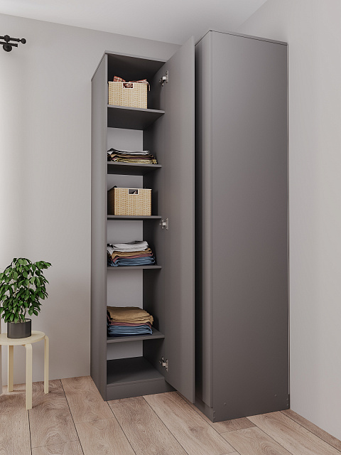 Шкаф Мори МШУ 960.1, Графит. Фото 3