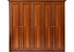 Шкаф распашной 5-ти дверный без зеркал Палермо Т-755Д, янтарь. Фото 2