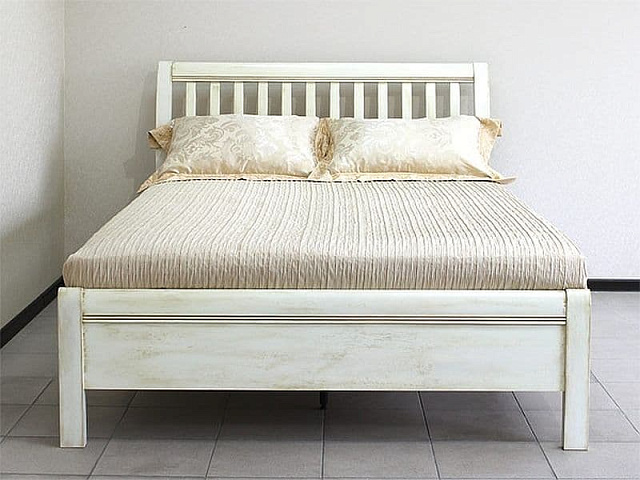 Кровать c матрасом «I-3601» 100x200, белая. Фото 2