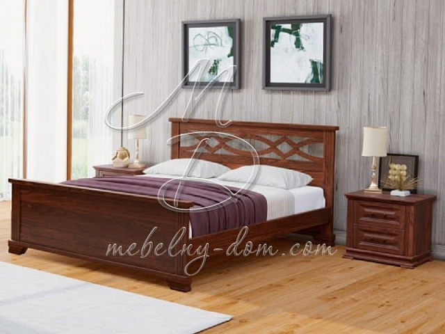 Кровать из массива сосны Райтон natura Лира-М. Фото 4