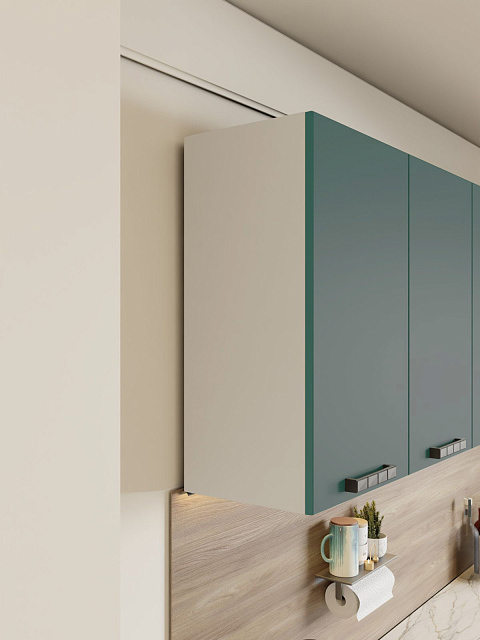 Кухонный гарнитур «Лаванда» 2,0м, изумруд. Фото 5