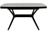 Стол «Оскар» 2м Керамика 140x90, Bayona Grey Natural, эмаль черная. Фото 2