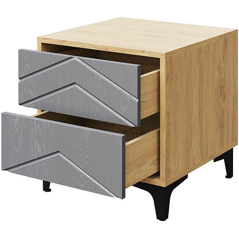 Спальня «Тиана» КМК 0967, дуб наварра/графит. Фото 6