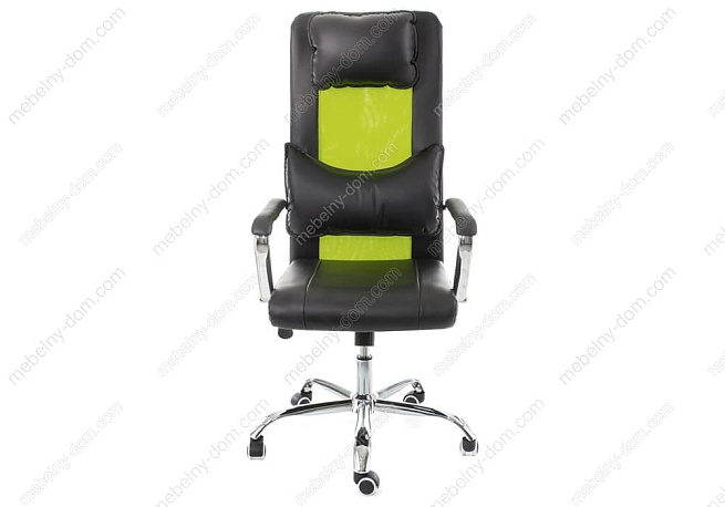 Компьютерное кресло Unic черное / зеленое. Фото 1